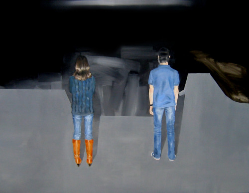 Song LeeBetween, 2009 Oil On Canvas , 90.9× 116.7 cm