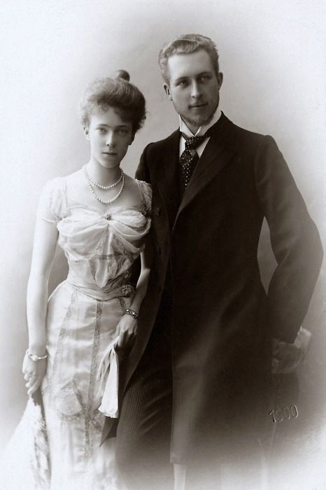 queen elisabeth and king albert of belgium circa 1900