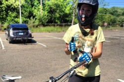 onlymtb:  Lindsey Runkel’s Rehab &amp; Recovery Go Fund Me Page.  Gutted for homegirl. Lindsey fractured her T-5 and T-6 vertebrae riding last week and currently has no feeling past her stomach. I hope she will be able to make a full recovery and judging