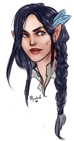 maybemischief:working on using sai and i made a vex from crit rolreblogs>likes