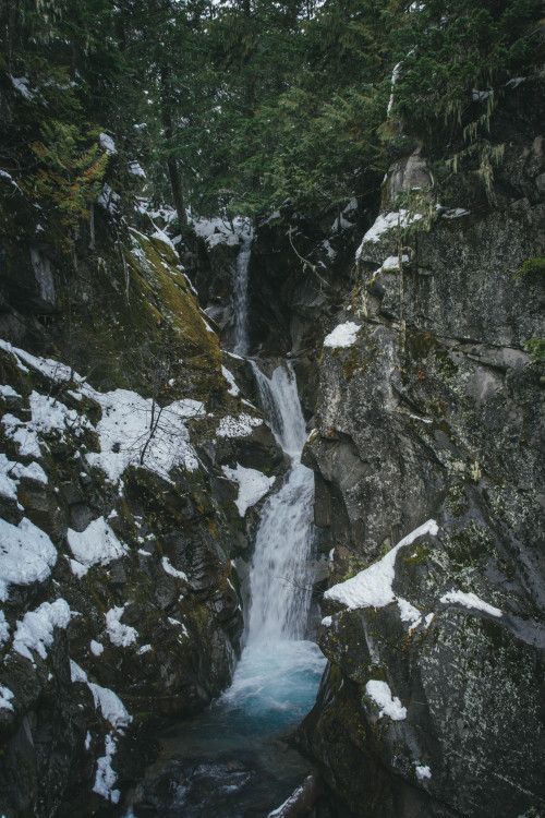 Upper Christine Falls, Winter