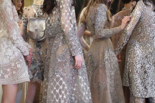 eliesaab:  ELIE SAAB Backstage | Haute Couture Spring Summer 2016  A feel of refinement and grace do
