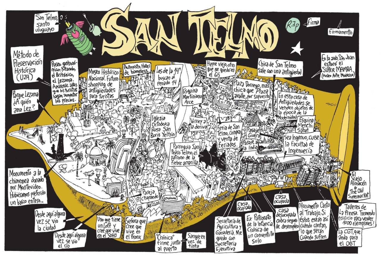 hostelcolonial:  Hace unos años, el dibujante Miguel Repiso (REP) ilustró los 48