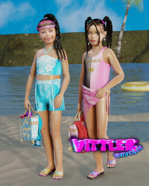 Beach Party Collection (TS4) ‍♀TODDLER+CHILDREN+ADULTMore info & Download: MY PATREONFollow me o