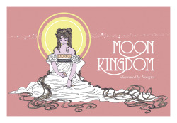 artoftrungles:  The Moon Kingdom zine is up on Gumroad! Sixteen illustrations. Patreon patrons, this is already available to you for download. Zine-level patrons will be getting a physical copy in the mail as soon as it I get it back from the printers.