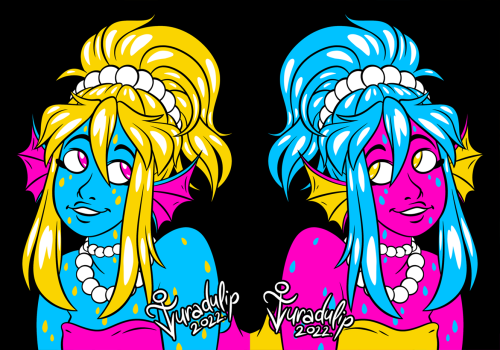 CN Palette: AishaI saw the trend thingy on Twitter where you draw your OC in the CN color palette, s