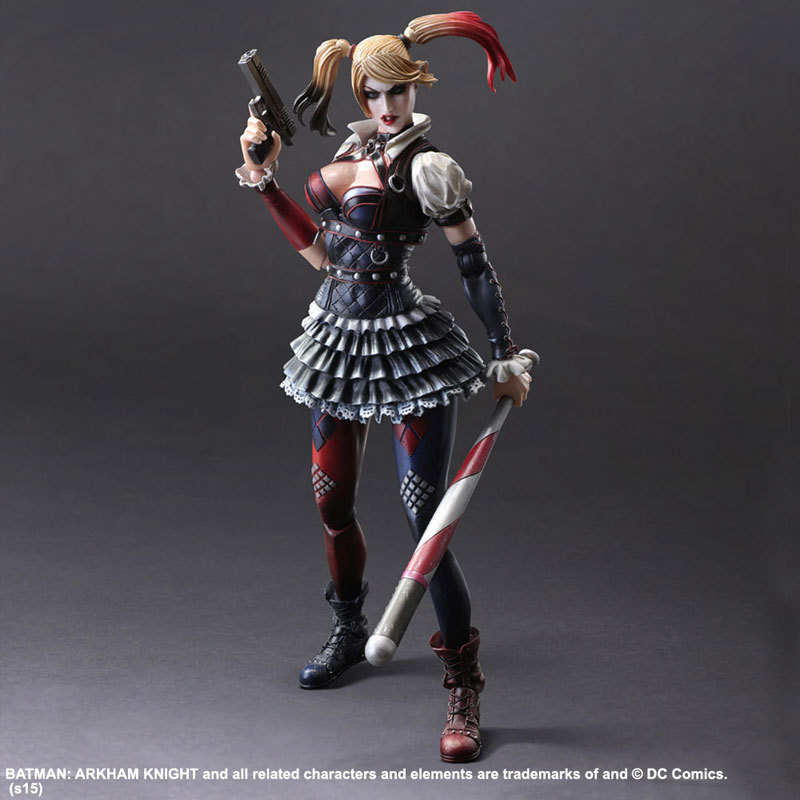 toysandstuff:  Play Arts Kai Batman: Arkham Knight Harley Quinn figureThe figure