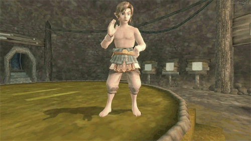 twili-midna:  Sumo Wresling in Ordon 