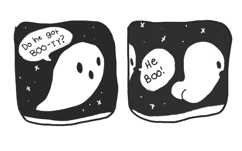 magicpawed:
“ ghost puns are the BOO diggety
”