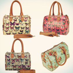 tbdresslove:  butterfly print tote bag==>