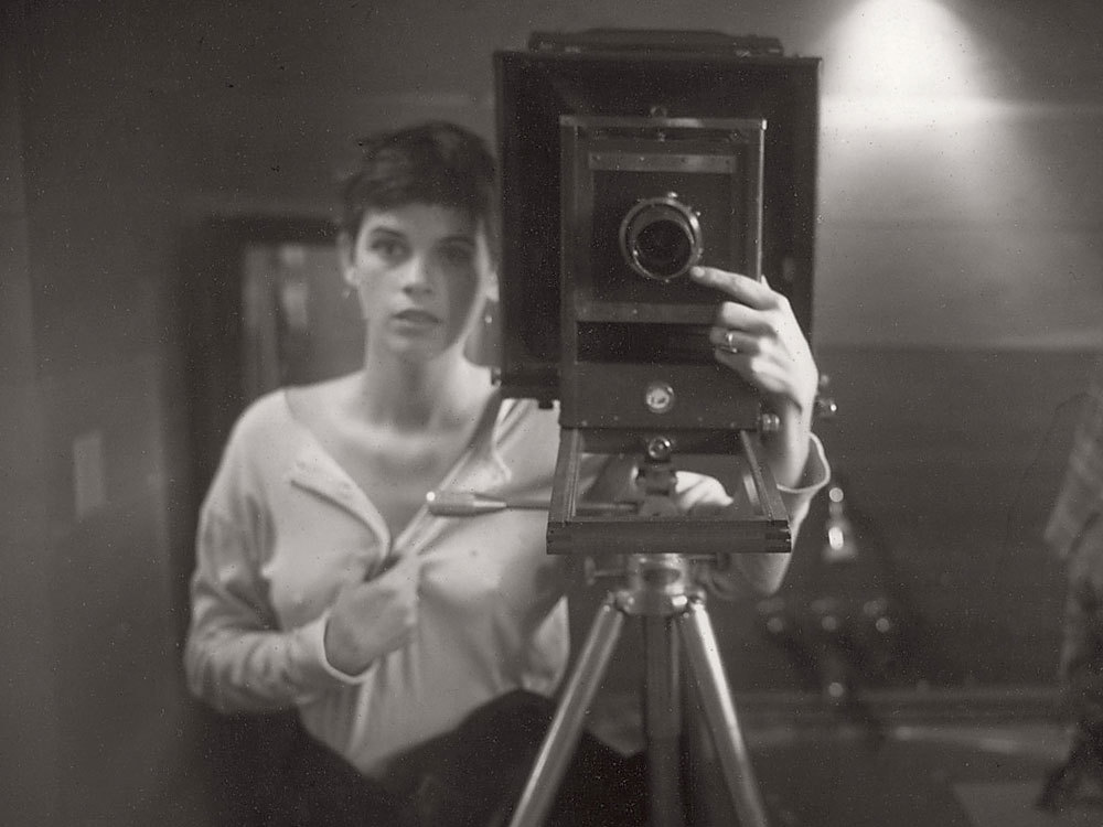 Sally Mann, self-portrait, 1974.