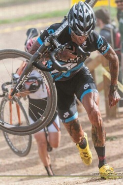 Cyclist in Lycra