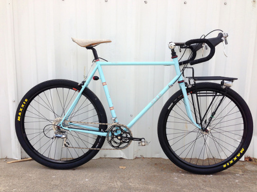 somafab:  A little experiment called the Ramboneer. by mapcycles on Flickr. The 650b gravel revoluti