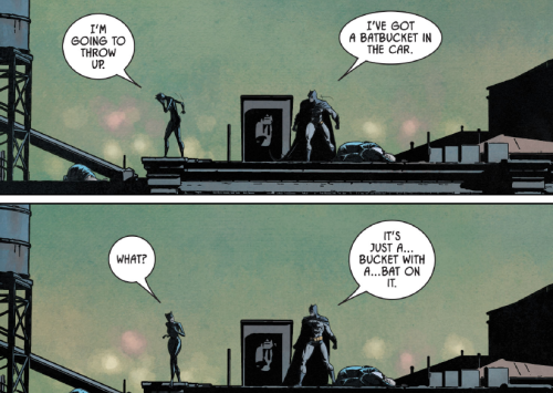 rosexknight: outofcontext-comics: Bucket I really love bat dork Bruce Wayne.