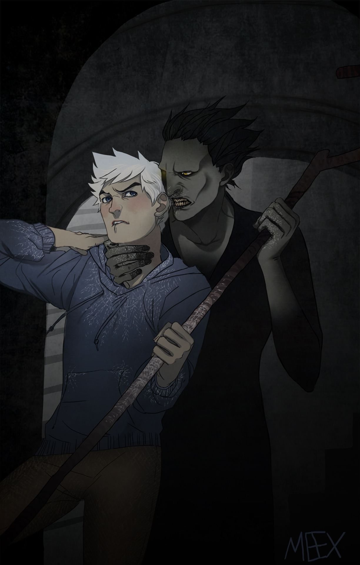 meexart:  “If you have the audacity to break into my home uninvited, Frost, at