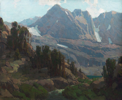 EDGAR PAYNEHigh Sierra Landscape - Big Pine CanyonOil on Canvas28″ x 34″