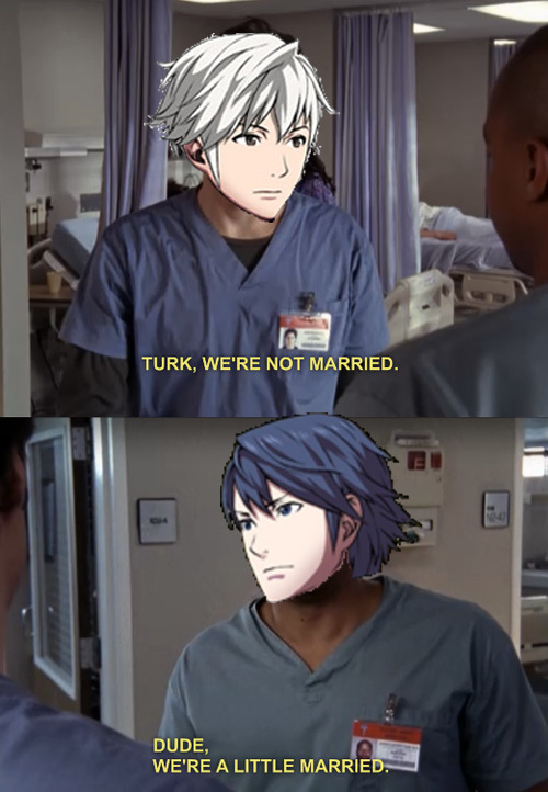 nidoranduran:  All I can think of whenever Chrom does his “two halves of a whole” bit in Chapter 21. 