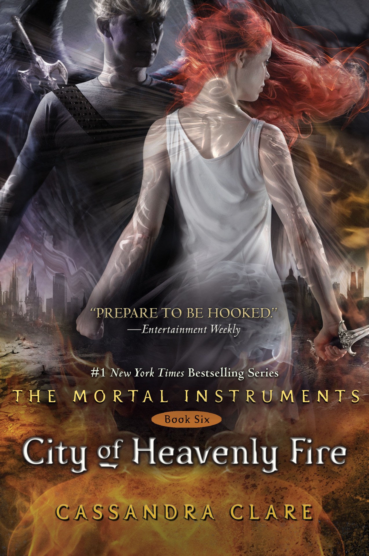 cassandraclare:  So, the nice version of the cover of City of Heavenly Fire that