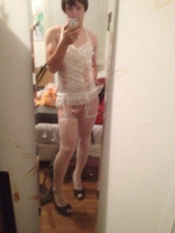 crossdress-luver:  Sissy in lingerie. http://crossdress-luver.tumblr.com/