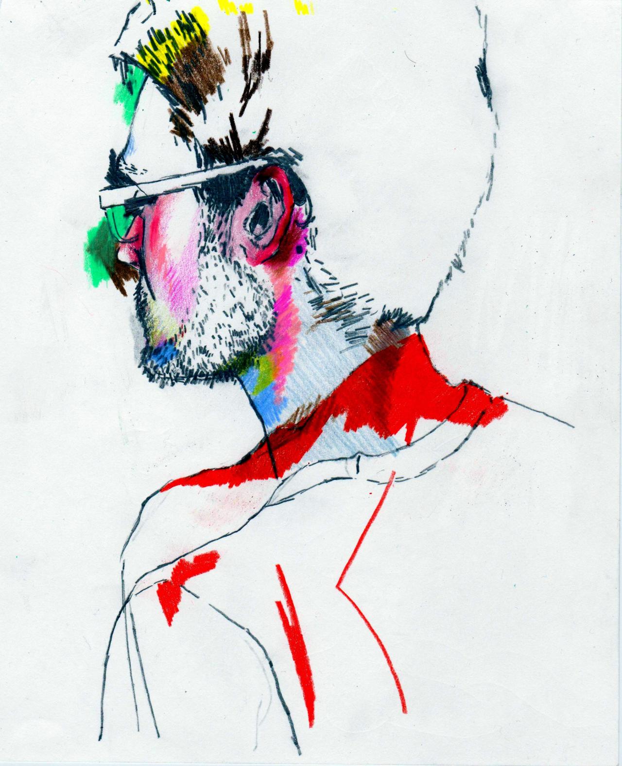 annmuddy:  two portraits of Holly Waxwing from last year (maybe?) i miss doing drawings