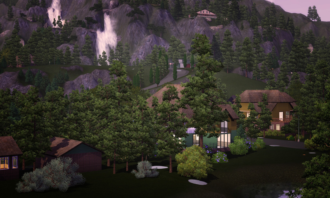 sims 3 midnight hollow map
