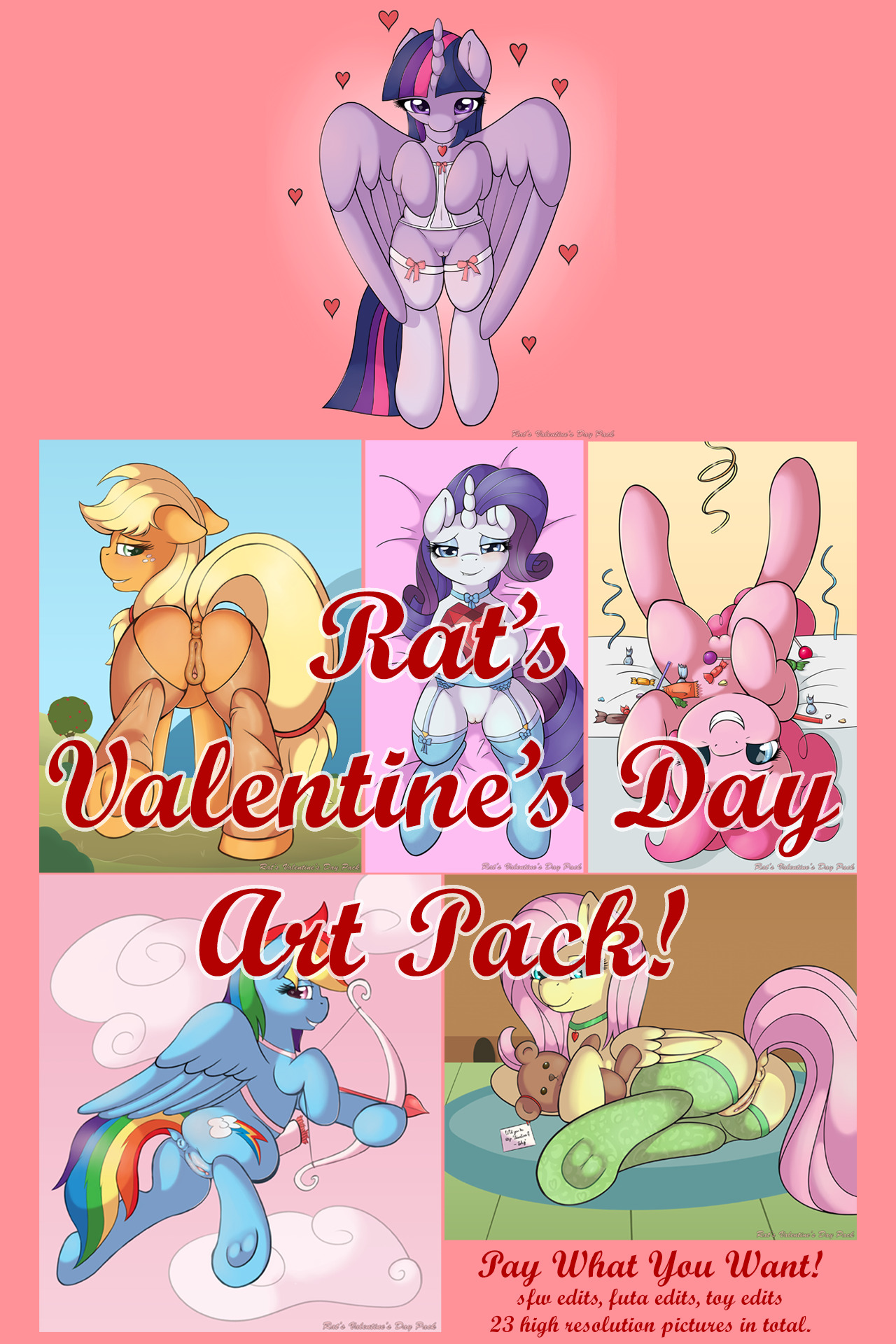 Rat&rsquo;s Valentine&rsquo;s Day Art Pack! Get here! CAUTION: After the
