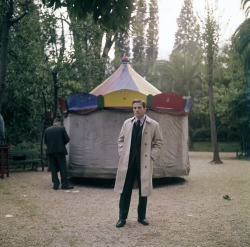 Pier Paolo Pasolini a Roma, nel 1967. (Franco
