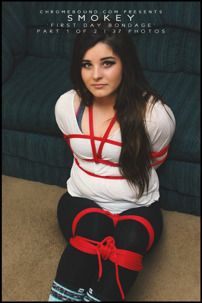 ropeandthings: chromebinder:   Smokey bondage :) Update @ Chromebound.com Visit Chromebound.com