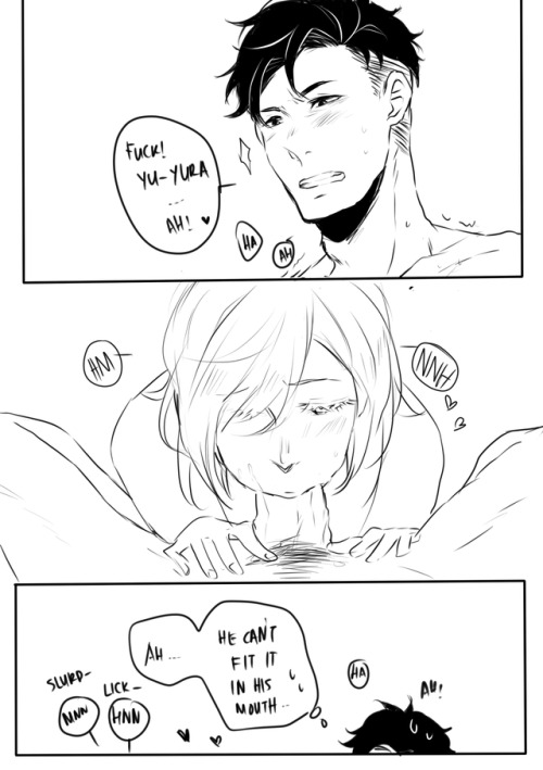 salmon95: OK AHAHAHAHA I JUST WANNA DRAW YURA BEING FUCKED BY THAT GIGANTIC PENIS OF BEKA OK BYEEE but still it can’t fit inside his tight hole wwwww ((good luck Yura)) Kitty loves when his Daddy fuck him hard :^)))) 