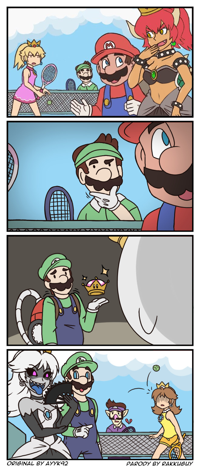 rakkuguy:Alt Colors btw why thou? I thought Daisy loved Luigi? DX&gt;