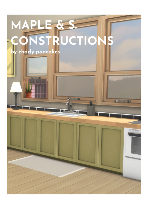 maple &amp; s. constructions pt.2 - stuff packhello everyone, this preview picture might be the 