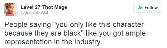 Video gaming while black
