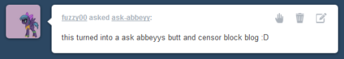 ask-abbeyy:  I feel i should be sorry about something….  Teehee 83