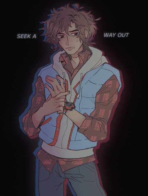 junpei fanart.. maybe i love him