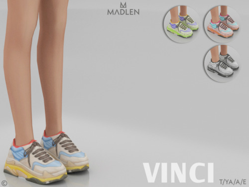 madlensims:Madlen Vinci Shoes Mesh modifying: Not allowed.Recolouring: Allowed. (Please add original