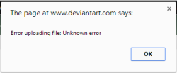 You had one job, deviantart.