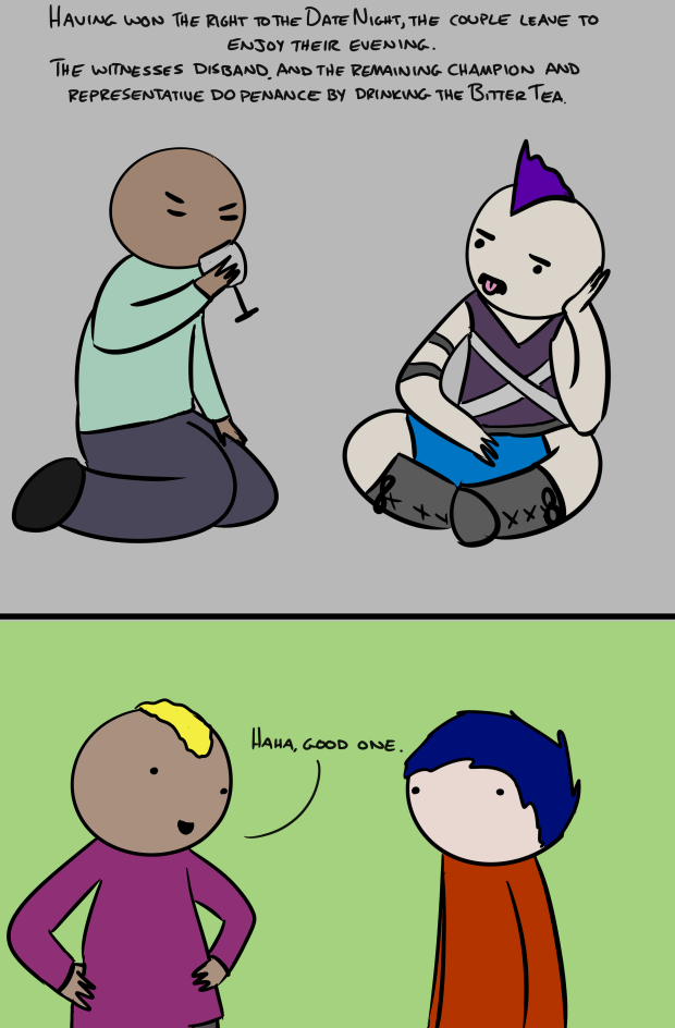 robothugscomic:  New comic! (link)Ok, I could get in a lot of trouble for telling