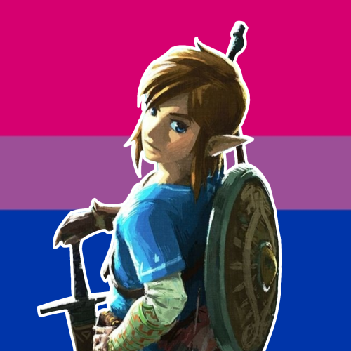 Link And Zelda Flag Icons