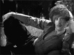 matineemoustache: John Gilbert shouting abuse from a meadow in The Cossacks (1928)