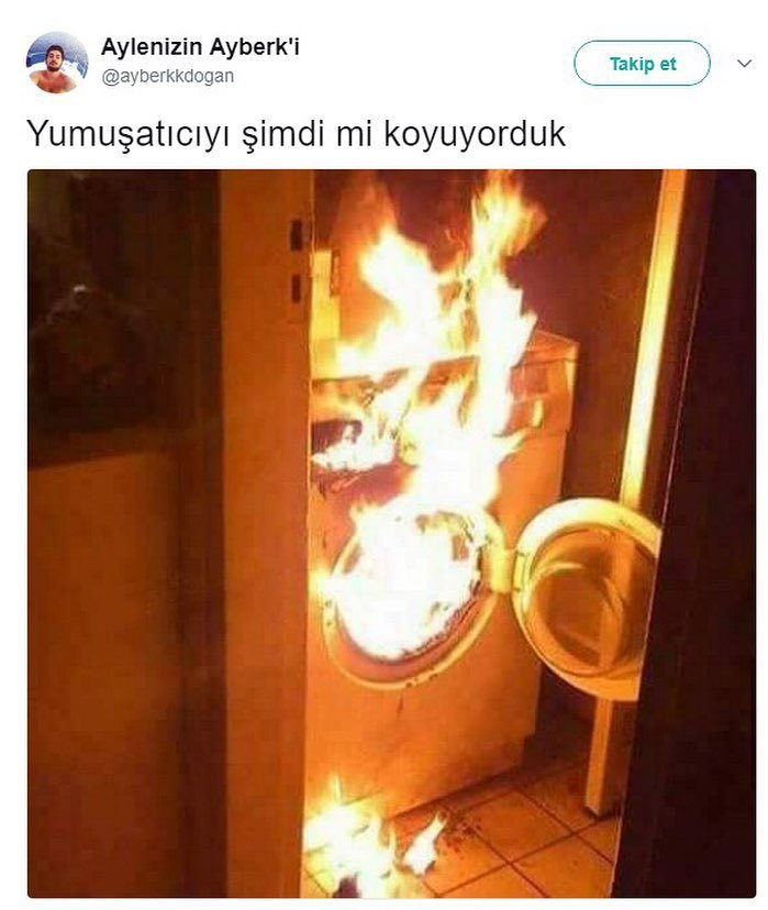 Yumuşatıcıyı şimdi mi koyuyorduk