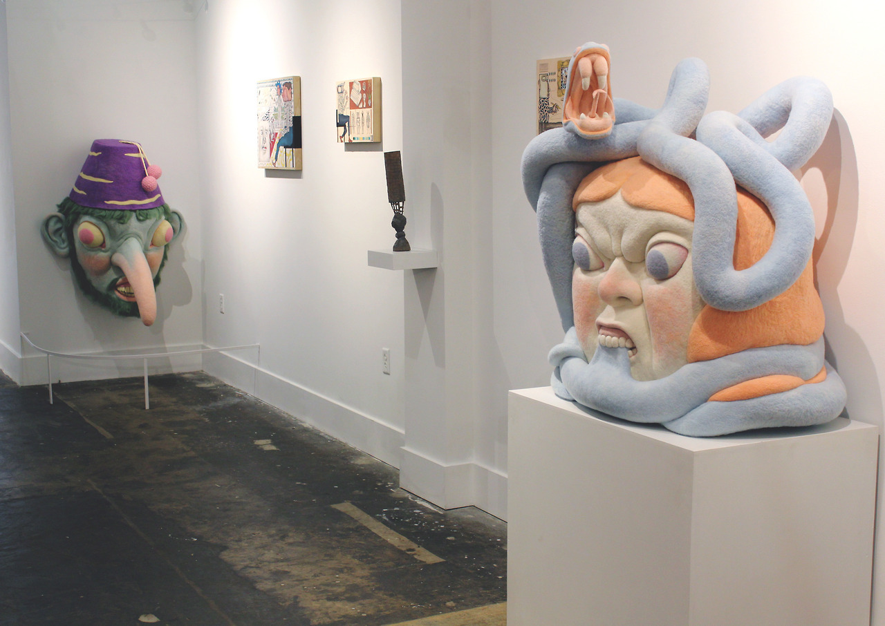 crossconnectmag:  Felt Masks by Paolo del ToroPaolo del Toro brings a unique spin