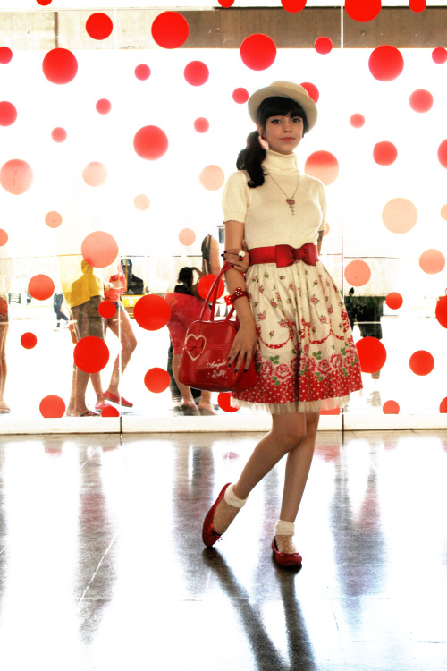 wildjackalopes:  Emily Temple Cute for Yayoi Kusama.