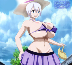 greengiant2012:  Here is another fairy tail picture of one of my faves lisanna enjoy :) 