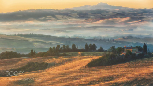 Tuscany morning by ArthurCrossMedia