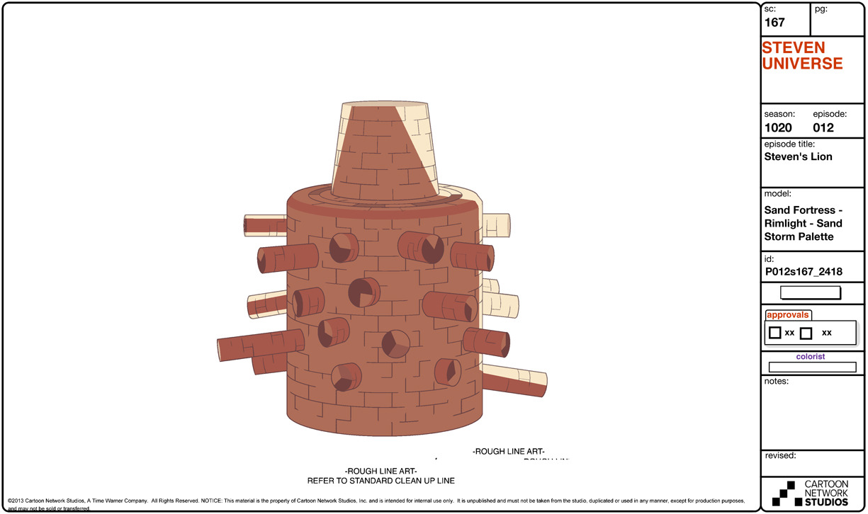 A selection of Character and Prop designs from the Steven Universe episode: “Steven&rsquo;s