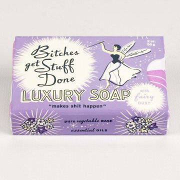 How can you not love these cheeky soaps, by Blue Q
