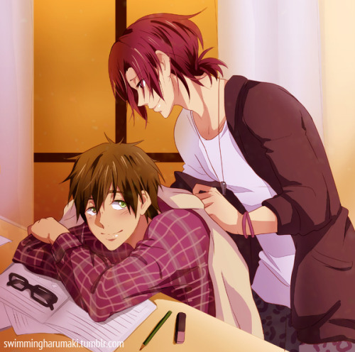 swimmingharumaki:  Makorin Week Day 1 | Warmth 