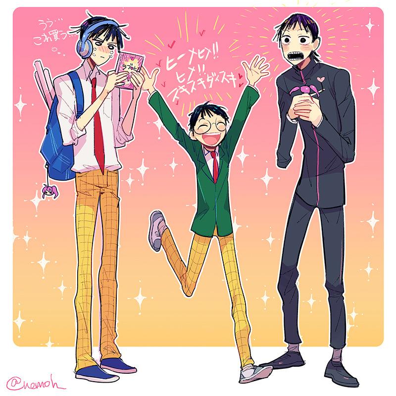 nemohmamono:Everyone maji tenshi~Im putting more of my YWPD scribbles here anyway