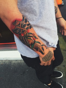 gh0stz:  Submitted by: mossybank1“wrapped tomohawk”  Submit your tattoos here   