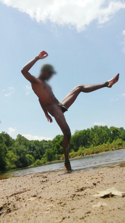 #blackmalenudity MAN VS. Nature 
